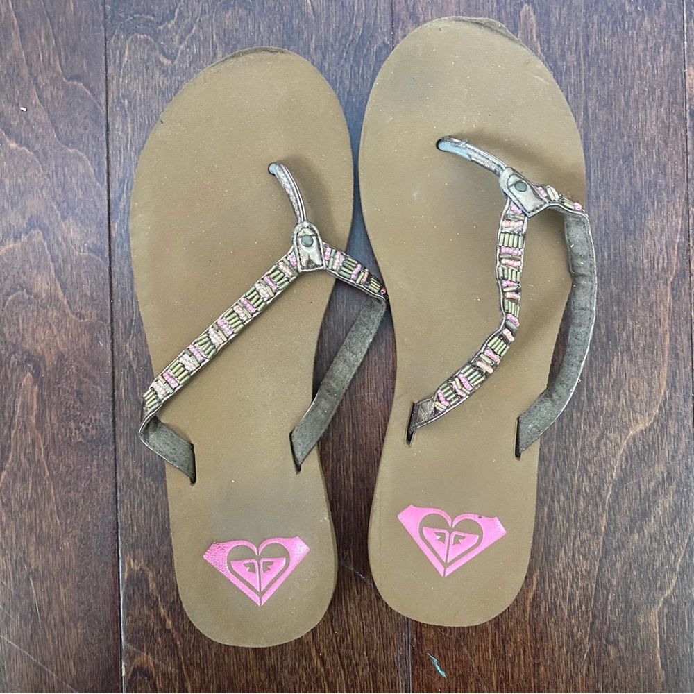 Roxy Flip Flops Size 7
